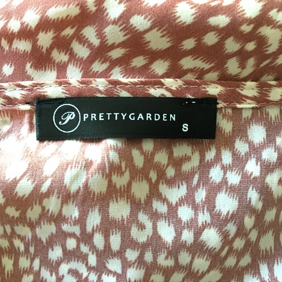 Women's Maxi‎ Dress Size S Fall Long Sleeve V Neck Tiered Floral Dress - Picture 10 of 10